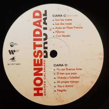 3LP Andrés Calamaro: Honestidad Brutal LTD