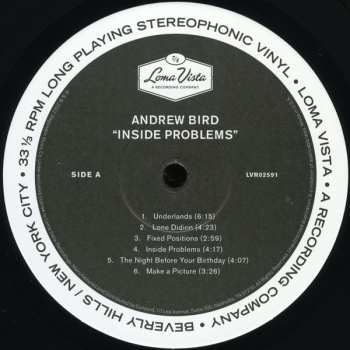 LP Andrew Bird: Inside Problems