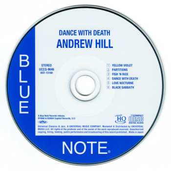CD Andrew Hill: Dance With Death LTD