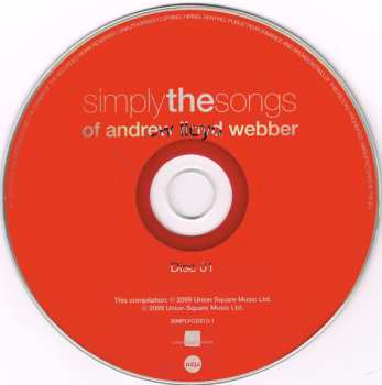 2CD Andrew Lloyd Webber: Simply The Songs Of Andrew Lloyd Webber