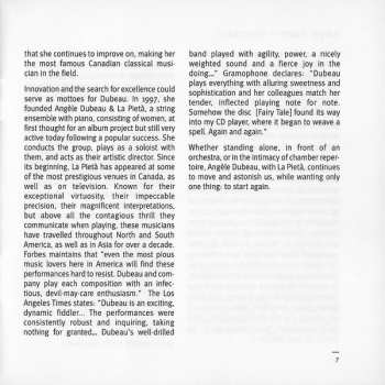 CD Angèle Dubeau: Arvo Pärt, Portrait