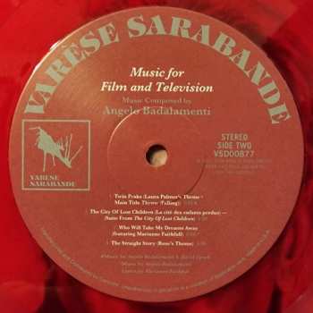 LP Angelo Badalamenti: Music For Film & Television