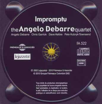 CD Angelo Debarre Quartet: Impromptu