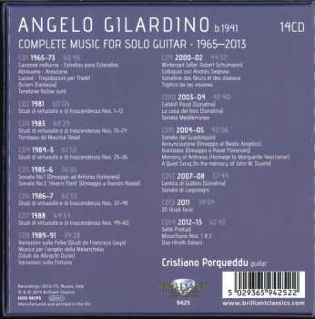14CD/Zestaw pudełkowy Cristiano Porqueddu: Complete Music For Solo Guitar · 1965–2013