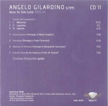 14CD/Zestaw pudełkowy Cristiano Porqueddu: Complete Music For Solo Guitar · 1965–2013