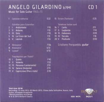 14CD/Zestaw pudełkowy Cristiano Porqueddu: Complete Music For Solo Guitar · 1965–2013