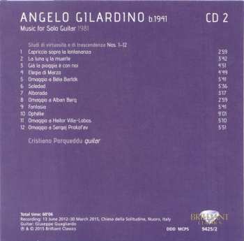14CD/Zestaw pudełkowy Cristiano Porqueddu: Complete Music For Solo Guitar · 1965–2013