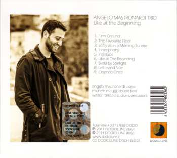 CD Angelo Mastronardi Trio: Like At The Beginning