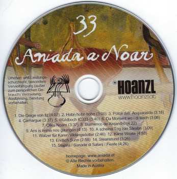 CD Aniada A Noar: 33