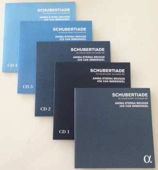 4CD/Zestaw pudełkowy Anima Eterna: Schubertiade 'Du Holde Kunst, Ich Danke Dir'