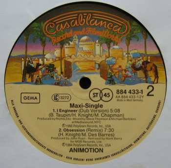 LP Animotion: I Engineer