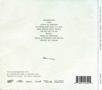 CD Anique Granger: Aimer Comme Une Emeute