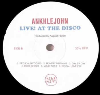 LP August Fanon: ANKHLEJOHN - Live! At The Disco