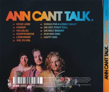 CD Ann Can't Talk: Keine Liebe