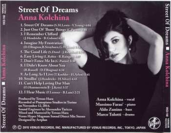 CD Anna Kolchina: Street Of Dreams