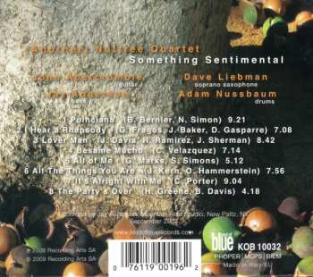 CD (Another) Nuttree Quartet: Something Sentimental