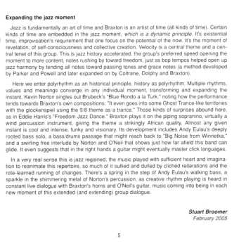 4CD Anthony Braxton: 20 Standards (Quartet) 2003 LTD