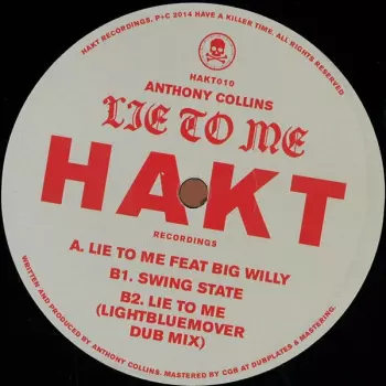 Anthony Collins: Lie To Me