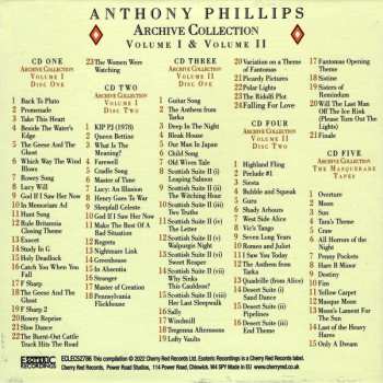5CD/Zestaw pudełkowy Anthony Phillips: The Archive Collection (Volume I & Volume II)