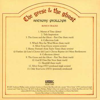 2CD/DVD/Zestaw pudełkowy Anthony Phillips: The Geese & The Ghost