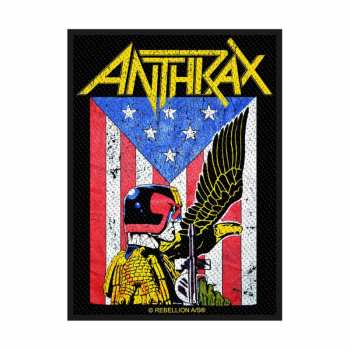 Merch Anthrax: Naszywka Judge Dredd 