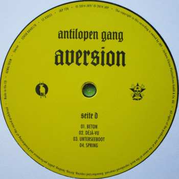 2LP/CD Antilopen Gang: Aversion