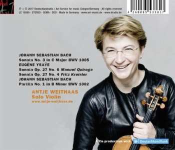 CD Antje Weithaas: Bach & Ysaÿe 3