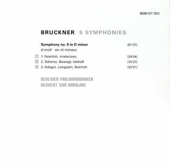 9CD/Zestaw pudełkowy Berliner Philharmoniker: 9 Symphonies