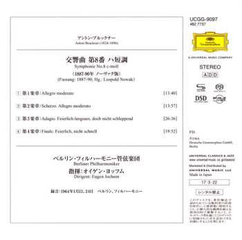 SACD Berliner Philharmoniker: Symphonie Nr. 8 C-Moll (Originalfassung)  LTD