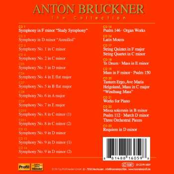 23CD/Zestaw pudełkowy Anton Bruckner: The Collection