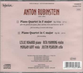 CD Anton Rubinstein: Piano Quartets