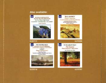 CD Anton Stepanovich Arensky: Piano Concerto In F Minor • Fantasia On Russian Folk Songs • To the Memory Of Suvorov • Symphonic Scherzo