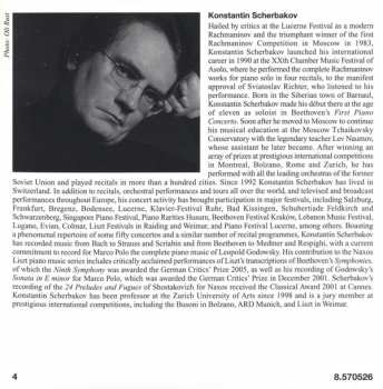 CD Anton Stepanovich Arensky: Piano Concerto In F Minor • Fantasia On Russian Folk Songs • To the Memory Of Suvorov • Symphonic Scherzo