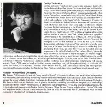 CD Anton Stepanovich Arensky: Piano Concerto In F Minor • Fantasia On Russian Folk Songs • To the Memory Of Suvorov • Symphonic Scherzo