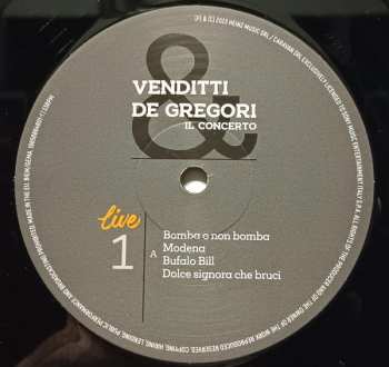 2LP Francesco De Gregori: Il Concerto - Live