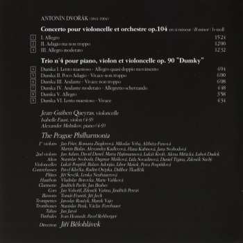 CD Antonín Dvořák: Cello Concerto ∙ Dumky Trio