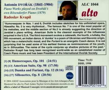 CD Antonín Dvořák: Dvořák Piano Works