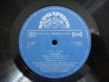 3LP/Zestaw pudełkowy Antonín Dvořák: Rusalka