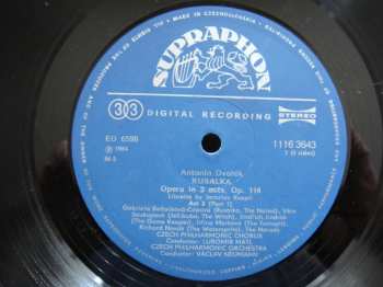 3LP/Zestaw pudełkowy Antonín Dvořák: Rusalka
