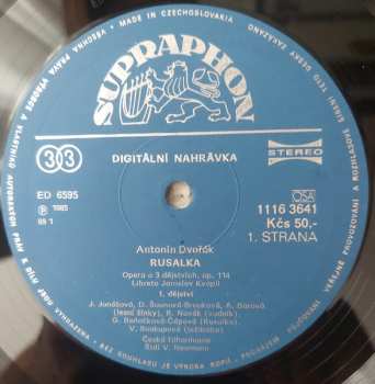 3LP/Zestaw pudełkowy Antonín Dvořák: Rusalka
