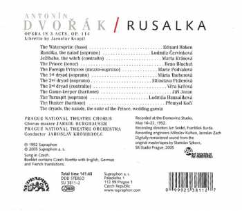 2CD/Zestaw pudełkowy Antonín Dvořák: Rusalka - Opera In 3 Acts