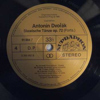 2LP Antonín Dvořák: Die Slawischen Tänze Op.46 Und 72 (Gesamtaufnahme)