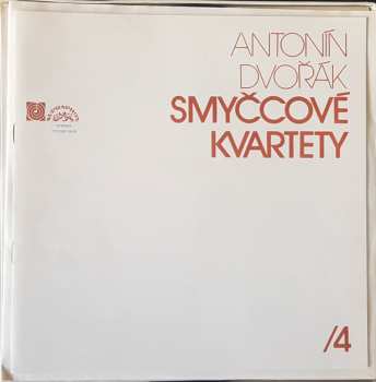 4LP/Zestaw pudełkowy Antonín Dvořák: Smyčcové Kvartety /4