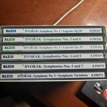 6CD/Zestaw pudełkowy Antonín Dvořák: Symphonies Nos. 1 - 9 / Legends Op. 59, Nos. 1 - 10 / Symphonic Variations, Op. 78