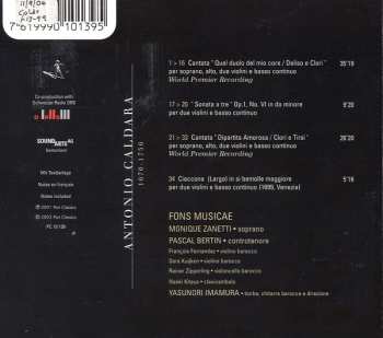 CD Pascal Bertin: Cantate E Sonate