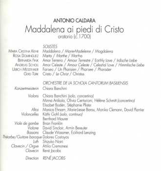 2CD Bernarda Fink: Maddalena Ai Piedi Di Cristo