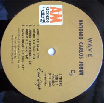 LP Antonio Carlos Jobim: Wave