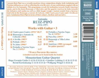 CD Hugo Germán Gaido: Works With Guitar • 3