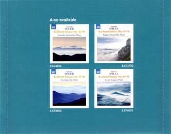 CD Padre Antonio Soler: Keyboard Sonatas Nos. 93–95