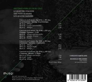 CD Antonio Vivaldi: Le Quattro Stagioni